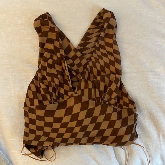 Checkered Top - Picture 1 of 2